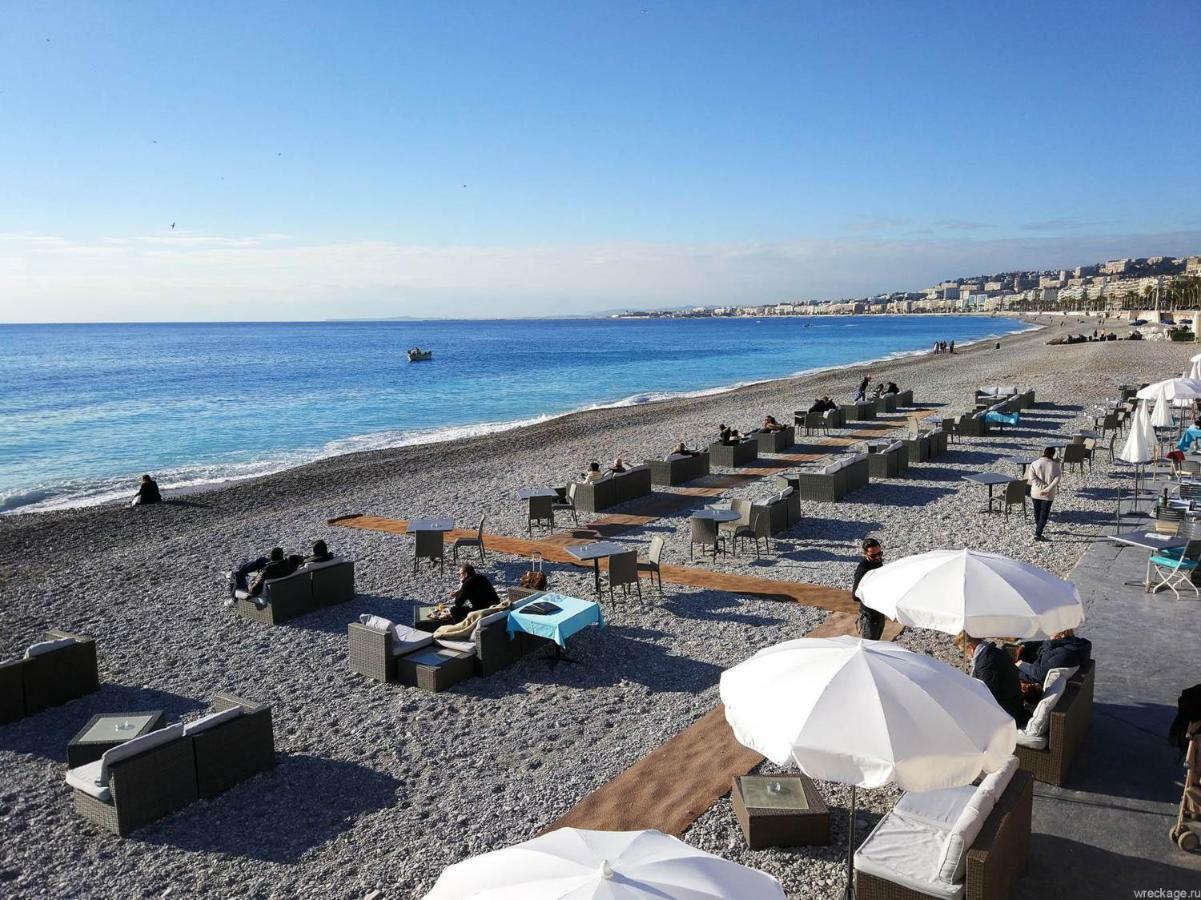 Stylish 2 Room Flat 60 Meters To The Beach Nice Exteriér fotografie